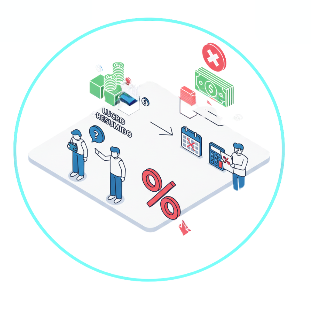 Qual a multa ECF para o Lucro Presumido?
