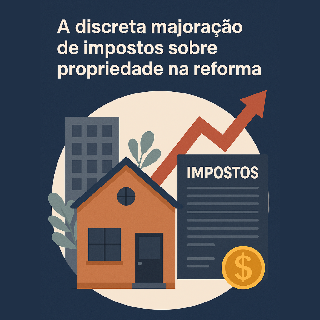 A discreta majoração de impostos sobre propriedade na reforma
