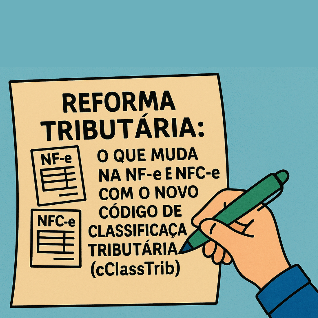 Reforma Tributária: o que muda na NF-e e NFC-e com o novo Código de Classificação Tributária (cClassTrib)