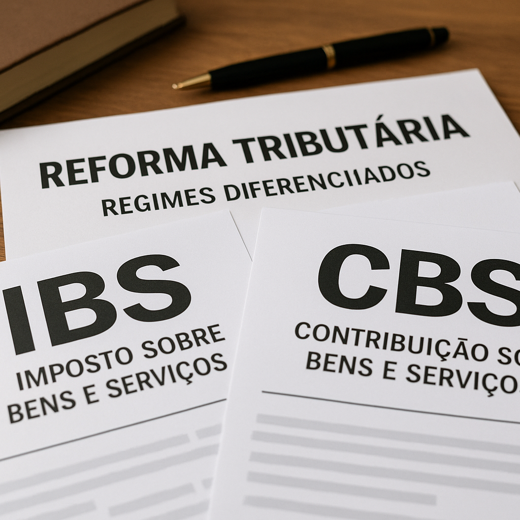 Reforma tributária: Os regimes diferenciados do IBS e CBS