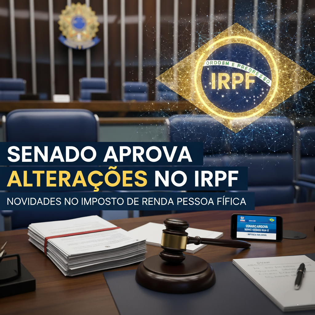 Senado aprova alterações no IRPF
